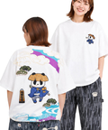 PANDIESTA(パンディエスタ) |SB PANDIESTA 熊猫股旅物語 刺繍 S/S Tシャツ(526224 MENS/WOMENS）