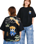 PANDIESTA(パンディエスタ) |SB PANDIESTA 熊猫股旅物語 刺繍 S/S Tシャツ(526224 MENS/WOMENS）