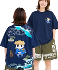PANDIESTA(パンディエスタ) |SB PANDIESTA 熊猫股旅物語 刺繍 S/S Tシャツ(526224 MENS/WOMENS）
