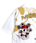 PANDIESTA(パンディエスタ) |SB PANDIESTA 子熊猫 風神雷神  刺繍 S/S Tシャツ(526225 MENS/WOMENS）