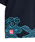 PANDIESTA(パンディエスタ) |SB PANDIESTA 子熊猫 風神雷神  刺繍 S/S Tシャツ(526225 MENS/WOMENS）