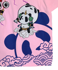 PANDIESTA(パンディエスタ) |SB PANDIESTA 子熊猫 風神雷神  刺繍 S/S Tシャツ(526225 MENS/WOMENS）