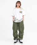 PANDIESTA(パンディエスタ) |SB PANDIESTA 子熊猫 風神雷神  刺繍 S/S Tシャツ(526225 MENS/WOMENS）