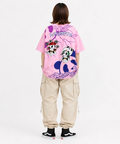 PANDIESTA(パンディエスタ) |SB PANDIESTA 子熊猫 風神雷神  刺繍 S/S Tシャツ(526225 MENS/WOMENS）