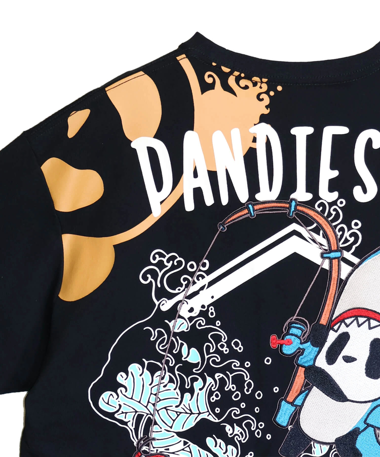 PANDIESTA(パンディエスタ) |SB PANDIESTA サメキチパンダ 刺繍 S/S Tシャツ(526226 MENS/WOMENS）