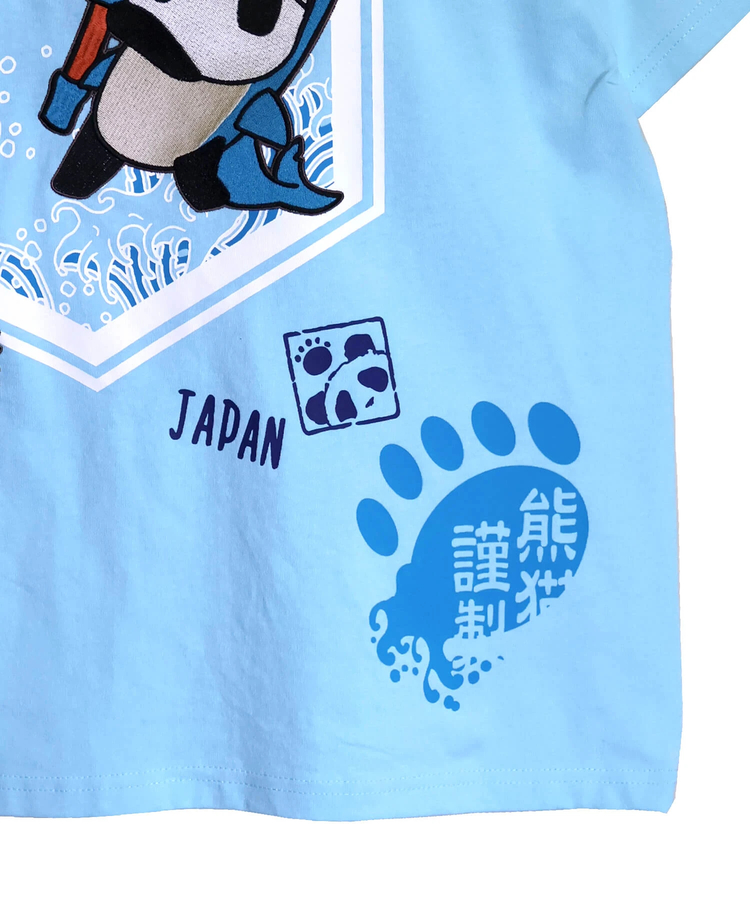PANDIESTA(パンディエスタ) |SB PANDIESTA サメキチパンダ 刺繍 S/S Tシャツ(526226 MENS/WOMENS）