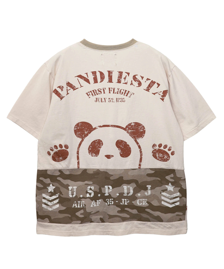 PANDIESTA(パンディエスタ) |SB PANDIESTA カモフラ サコッシュ ポケットミリタリー Tee(526954 MENS/WOMENS）