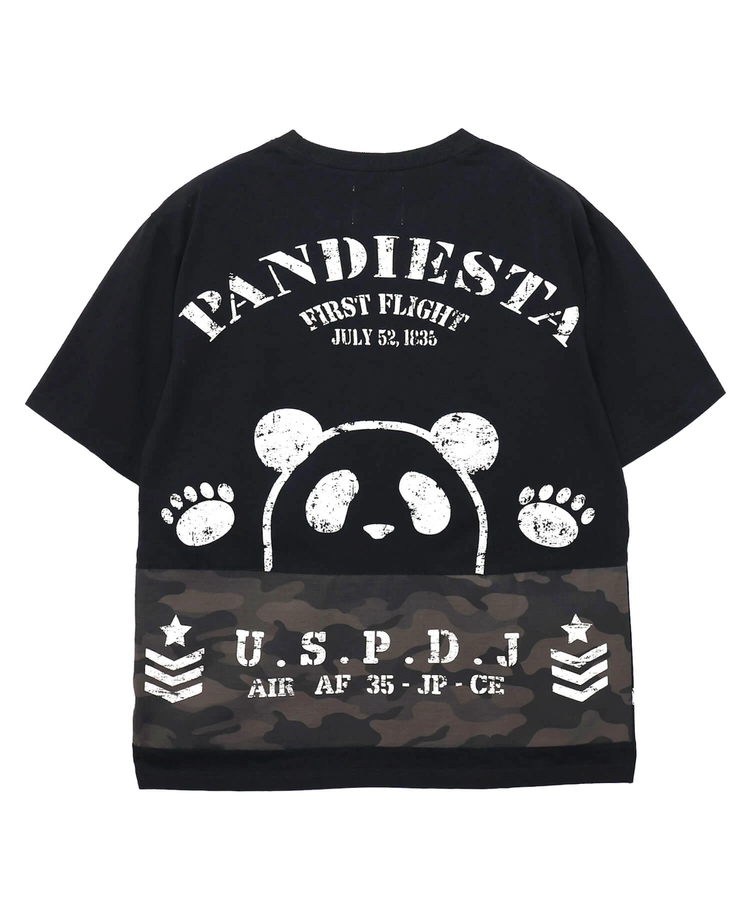 PANDIESTA(パンディエスタ) |SB PANDIESTA カモフラ サコッシュ ポケットミリタリー Tee(526954 MENS/WOMENS）