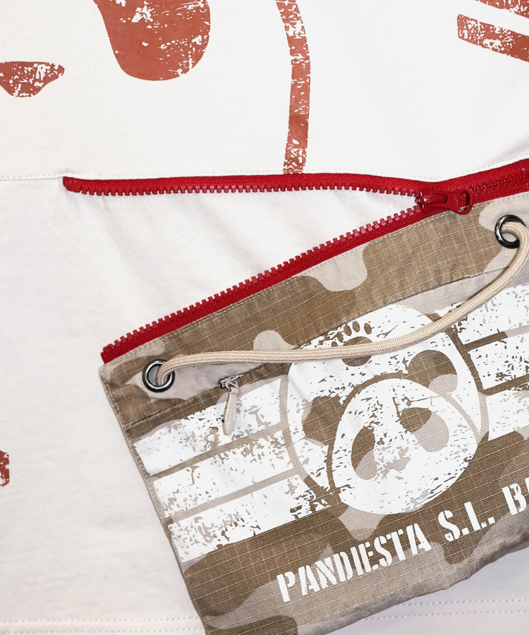 PANDIESTA(パンディエスタ) |SB PANDIESTA カモフラ サコッシュ ポケットミリタリー Tee(526954 MENS/WOMENS）