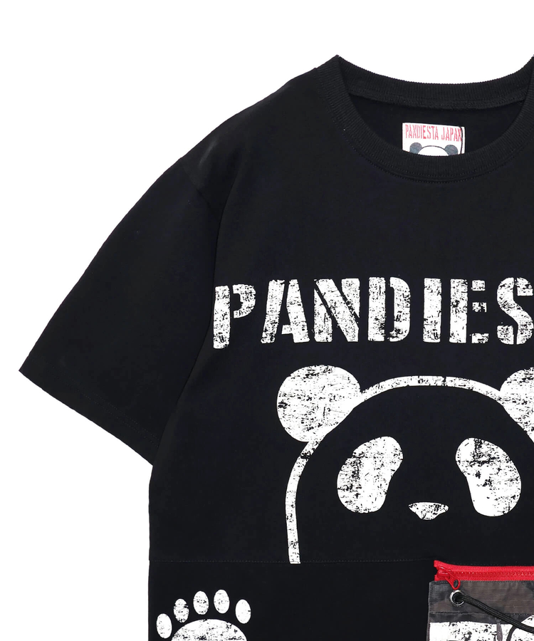 PANDIESTA(パンディエスタ) |SB PANDIESTA カモフラ サコッシュ ポケットミリタリー Tee(526954 MENS/WOMENS）