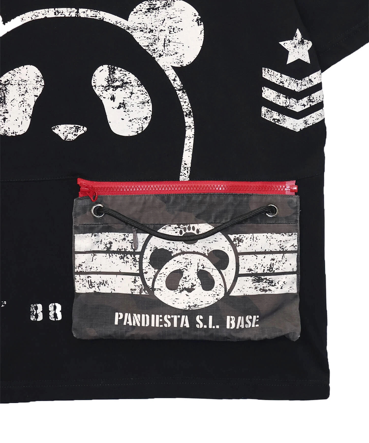PANDIESTA(パンディエスタ) |SB PANDIESTA カモフラ サコッシュ ポケットミリタリー Tee(526954 MENS/WOMENS）