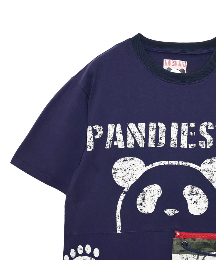 PANDIESTA(パンディエスタ) |SB PANDIESTA カモフラ サコッシュ ポケットミリタリー Tee(526954 MENS/WOMENS）