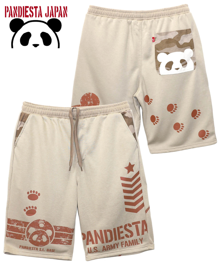 PANDIESTA(パンディエスタ) |SB PANDIESTA スウェット ミリタリー ショーツ(526955 MENS/WOMENS）
