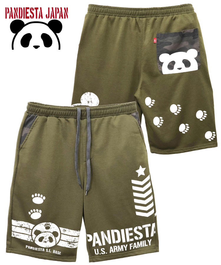 PANDIESTA(パンディエスタ) |SB PANDIESTA スウェット ミリタリー ショーツ(526955 MENS/WOMENS）