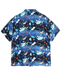 PANDIESTA(パンディエスタ) |SB 熊猫謹製 シャークライドパンダ レーヨン アロハ シャツ(526227 MENS/WOMENS）