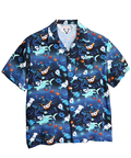 PANDIESTA(パンディエスタ) |SB 熊猫謹製 シャークライドパンダ レーヨン アロハ シャツ(526227 MENS/WOMENS）