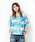 PANDIESTA(パンディエスタ) |SB 熊猫謹製 シャークライドパンダ レーヨン アロハ シャツ(526227 MENS/WOMENS）