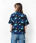PANDIESTA(パンディエスタ) |SB 熊猫謹製 シャークライドパンダ レーヨン アロハ シャツ(526227 MENS/WOMENS）