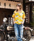 PANDIESTA(パンディエスタ) |SB 熊猫謹製 シャークライドパンダ レーヨン アロハ シャツ(526227 MENS/WOMENS）