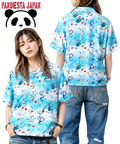 PANDIESTA(パンディエスタ) |SB 熊猫謹製 シャークライドパンダ レーヨン アロハ シャツ(526227 MENS/WOMENS）