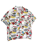 PANDIESTA(パンディエスタ) |SB 熊猫謹製 パンダゴーファイト レーヨン アロハ シャツ(526228 MENS/WOMENS）