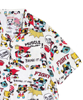 PANDIESTA(パンディエスタ) |SB 熊猫謹製 パンダゴーファイト レーヨン アロハ シャツ(526228 MENS/WOMENS）