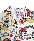 PANDIESTA(パンディエスタ) |SB 熊猫謹製 パンダゴーファイト レーヨン アロハ シャツ(526228 MENS/WOMENS）
