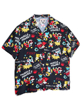 PANDIESTA(パンディエスタ) |SB 熊猫謹製 パンダゴーファイト レーヨン アロハ シャツ(526228 MENS/WOMENS）
