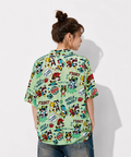 PANDIESTA(パンディエスタ) |SB 熊猫謹製 パンダゴーファイト レーヨン アロハ シャツ(526228 MENS/WOMENS）