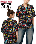 PANDIESTA(パンディエスタ) |SB 熊猫謹製 パンダゴーファイト レーヨン アロハ シャツ(526228 MENS/WOMENS）