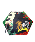 PANDIESTA(パンディエスタ) |SB 熊猫謹製 花鳥風月花札 UVコート 折りたたみ傘 晴雨兼用 ブラック(526042 MENS/WOMENS)