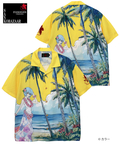 PANDIESTA(パンディエスタ) |SB 錦 EVANGELION 綾波レイ レーヨン アロハ シャツ(526352 MENS/WOMENS)