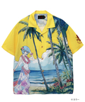 PANDIESTA(パンディエスタ) |SB 錦 EVANGELION 綾波レイ レーヨン アロハ シャツ(526352 MENS/WOMENS)