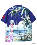 PANDIESTA(パンディエスタ) |SB 錦 EVANGELION 綾波レイ レーヨン アロハ シャツ(526352 MENS/WOMENS)