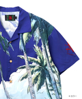 PANDIESTA(パンディエスタ) |SB 錦 EVANGELION 綾波レイ レーヨン アロハ シャツ(526352 MENS/WOMENS)