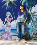 PANDIESTA(パンディエスタ) |SB 錦 EVANGELION 綾波レイ レーヨン アロハ シャツ(526352 MENS/WOMENS)