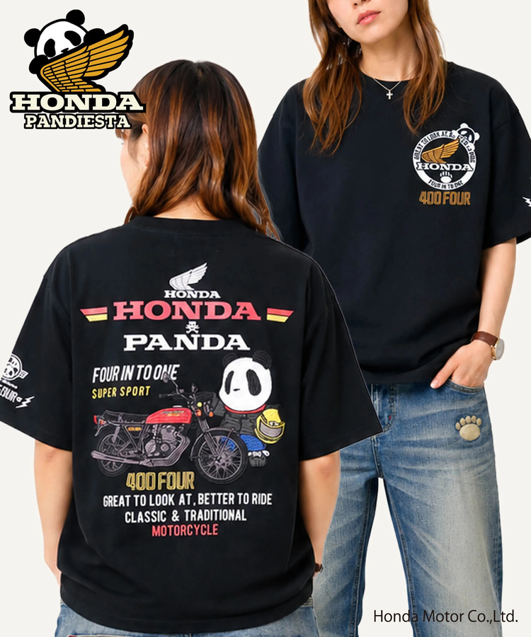 PANDIESTA(パンディエスタ) |SB Honda Pandiesta CB400FOUR 永遠の相棒 S/S Tee(526506 MENS/WOMENS）