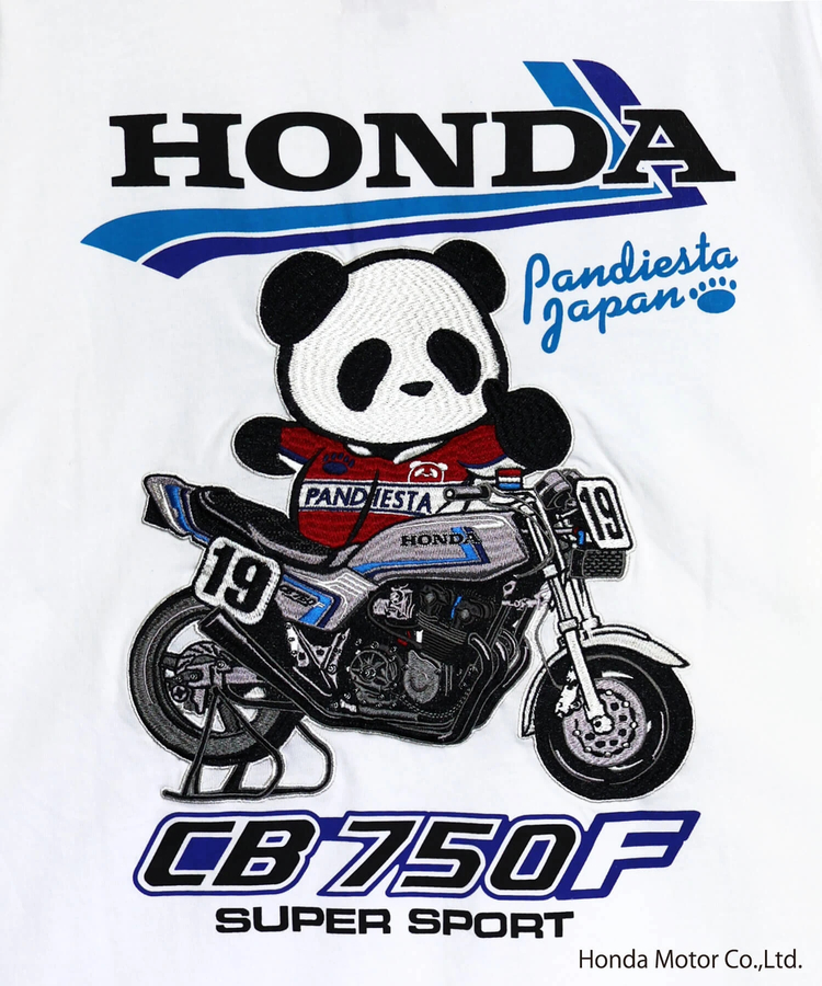 PANDIESTA(パンディエスタ) |SB Honda Pandiesta CB750F 熊猫伝説 S/S Tee(526507 MENS/WOMENS）