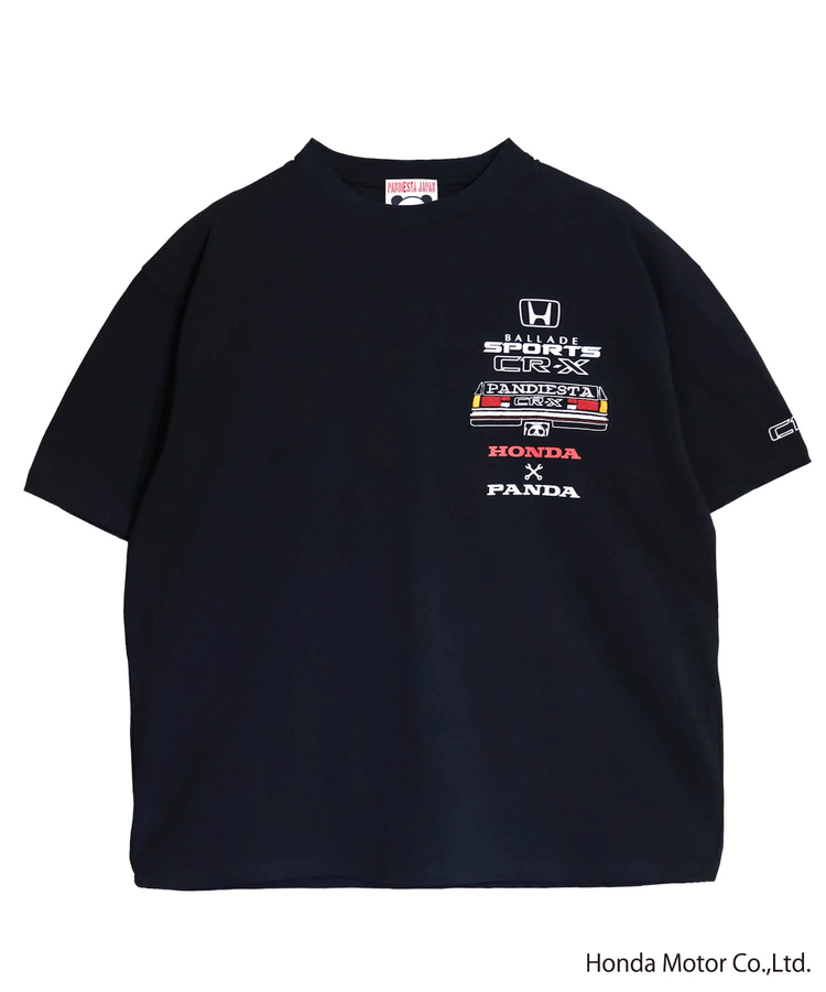 PANDIESTA(パンディエスタ) |SB Honda Pandiesta CR-X メカニックパンダ S/S Tee(526503 MENS/WOMENS）