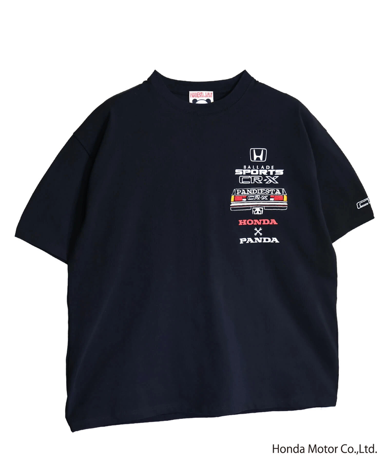 PANDIESTA(パンディエスタ) |SB Honda Pandiesta CR-X メカニックパンダ S/S Tee(526503 MENS/WOMENS）
