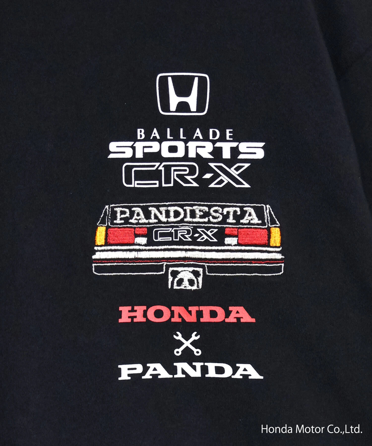PANDIESTA(パンディエスタ) |SB Honda Pandiesta CR-X メカニックパンダ S/S Tee(526503 MENS/WOMENS）