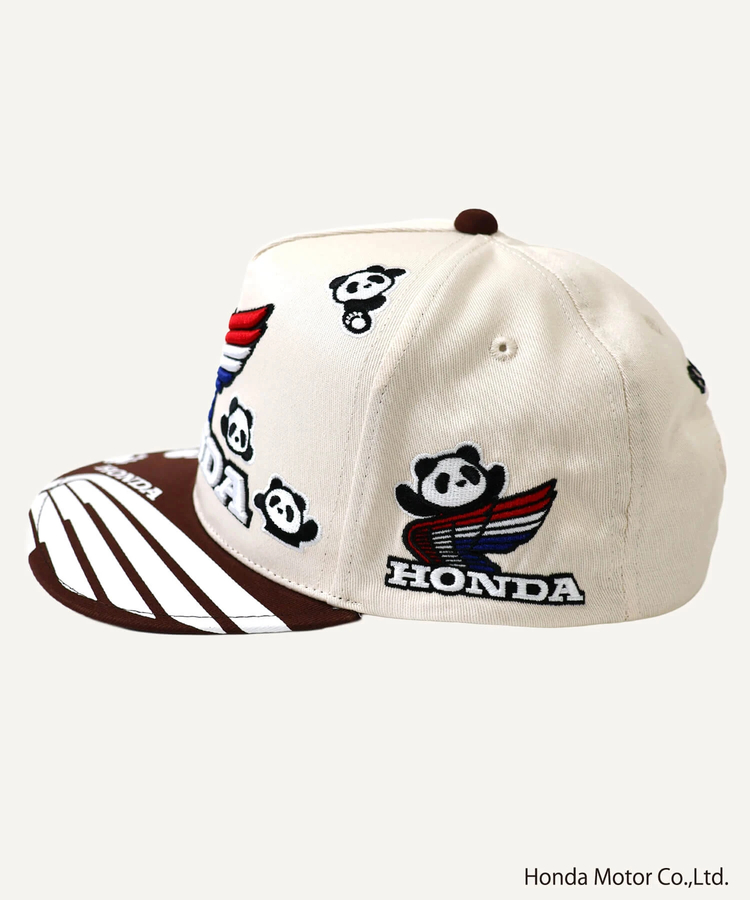 PANDIESTA(パンディエスタ) |SB Honda Pandiesta PANDA＆WING フラット バイザー キャップ(526508 MENS/WOMENS）
