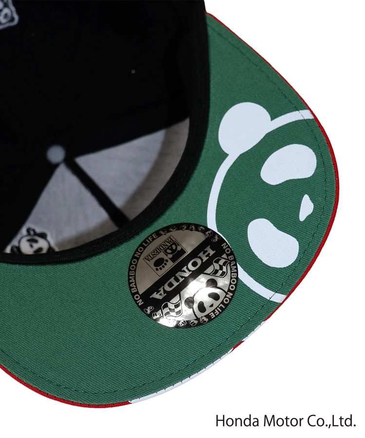 PANDIESTA(パンディエスタ) |SB Honda Pandiesta PANDA＆WING フラット バイザー キャップ(526508 MENS/WOMENS）