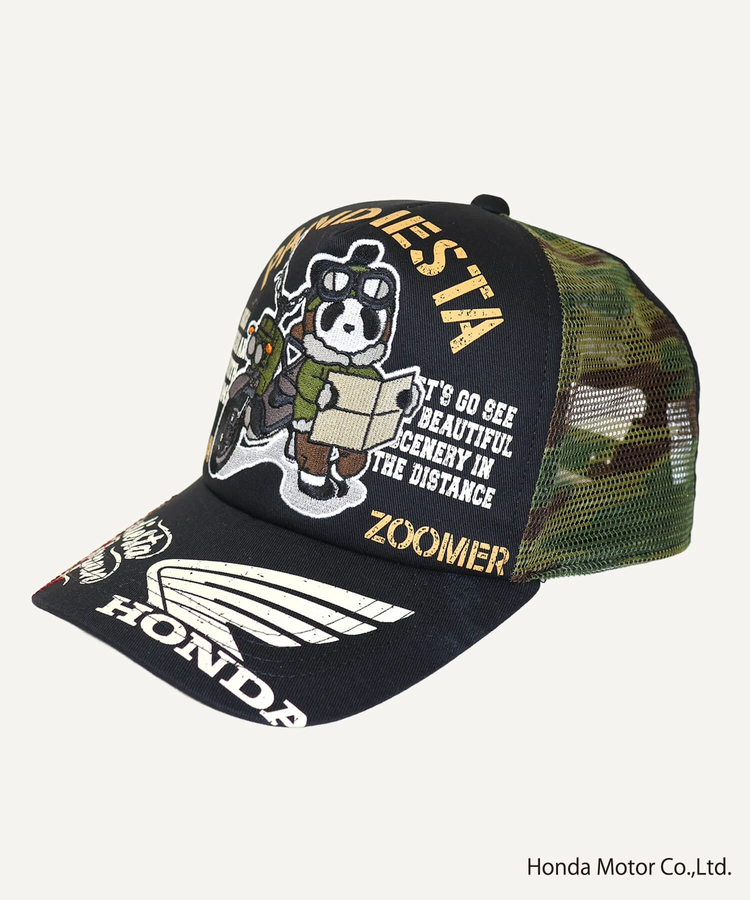 PANDIESTA(パンディエスタ) |SB Honda Pandiesta ZOOMER ミリタリー バイザー キャップ(526509 MENS/WOMENS）