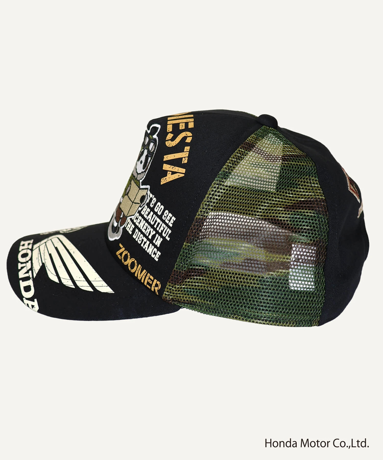 PANDIESTA(パンディエスタ) |SB Honda Pandiesta ZOOMER ミリタリー バイザー キャップ(526509 MENS/WOMENS）
