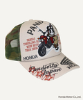 PANDIESTA(パンディエスタ) |SB Honda Pandiesta ZOOMER ミリタリー バイザー キャップ(526509 MENS/WOMENS）