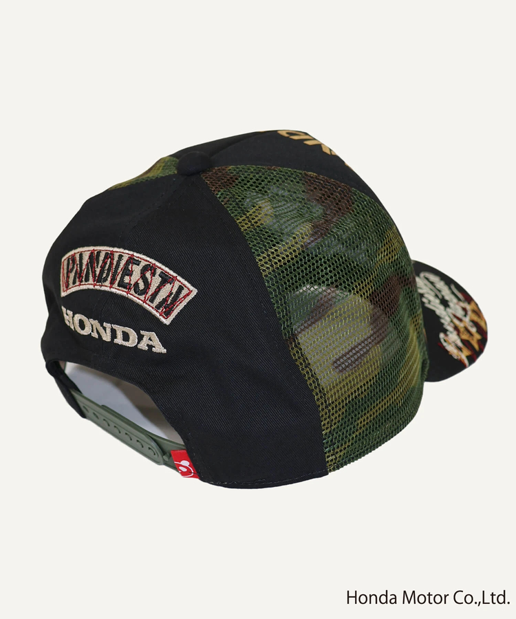 PANDIESTA(パンディエスタ) |SB Honda Pandiesta ZOOMER ミリタリー バイザー キャップ(526509 MENS/WOMENS）