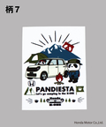 PANDIESTA(パンディエスタ) |SB Honda Pandiesta ダイカットビニールステッカー四輪Ver.(526513)