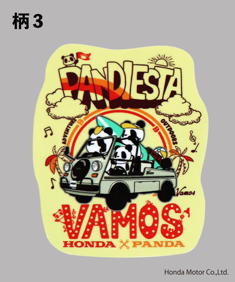 PANDIESTA(パンディエスタ) |SB Honda Pandiesta ダイカットビニールステッカー四輪Ver.(526513)
