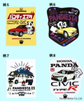 PANDIESTA(パンディエスタ) |SB Honda Pandiesta ダイカットビニールステッカー四輪Ver.(526513)